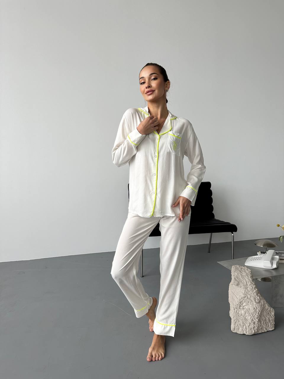 Ensemble Céleste Satiné